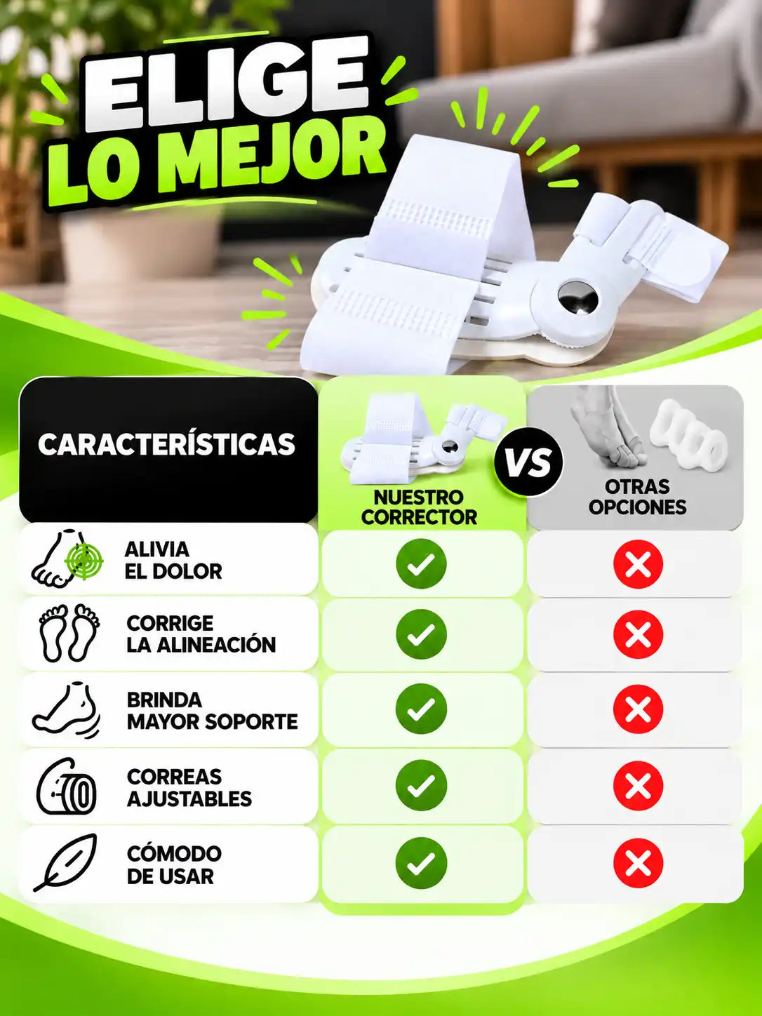 Corrector de juanete ortopedico – IMAVECC